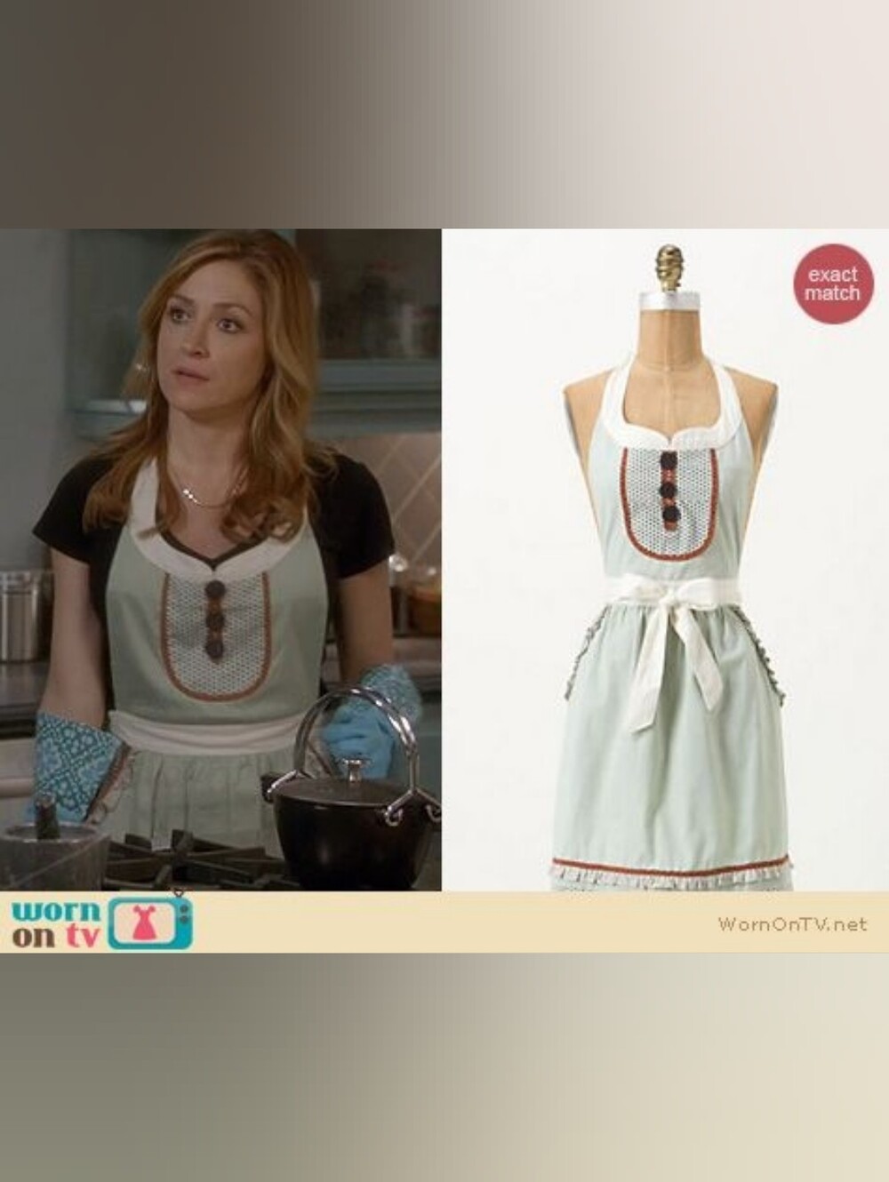 ANTHROPOLOGIE Mildred Apron